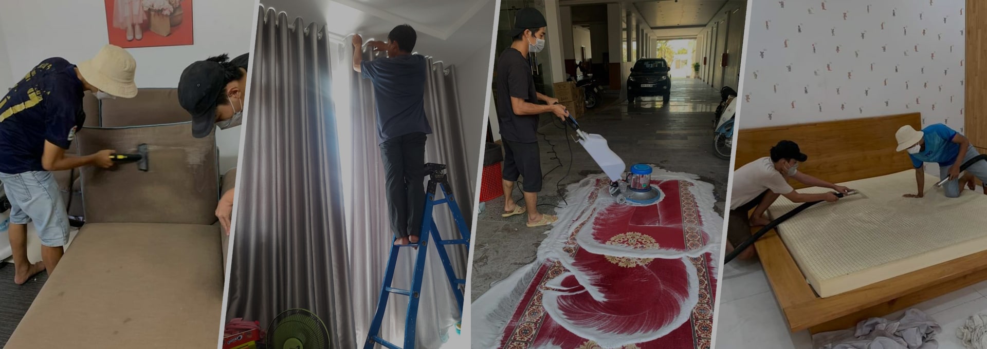 Dịch Vụ Giặt Rèm Cửa Tại Nhà